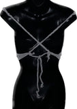 Yin Yang tie dye halter reworked t shirt EZ DUZIT 