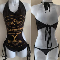On The Ranch Reworked T Shirt Bodysuit EZ DUZIT 